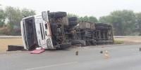 Oil Tanker Overturned In Chiniot