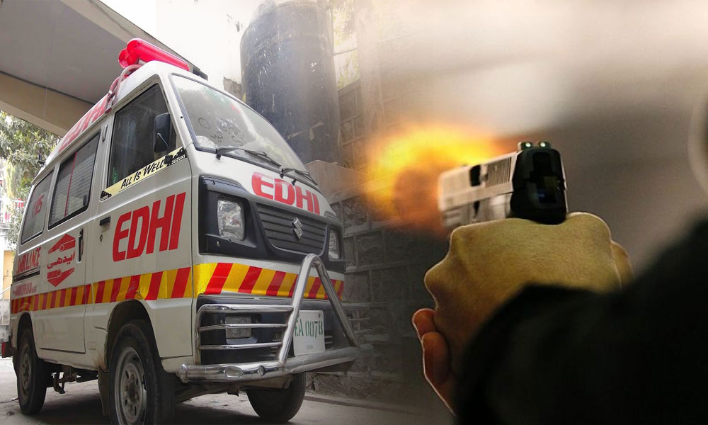 کراچی: پولیس مقابلہ، فائرنگ سے میاں بیوی زخمی