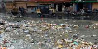 Sewerage Water And Garbage In Quetta After Rain