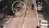 Runaway Tricycle Runs Across Traffic In China
