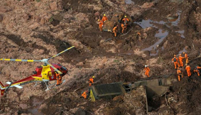 برازیل ڈیم حادثہ، ہلاکتوں کی تعداد121ہوگئی 