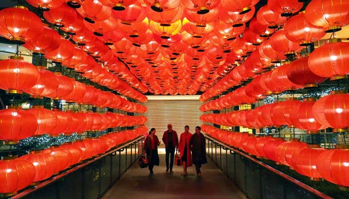 نئے چینی سال کے آغاز پر دنیا بھر میں جشن