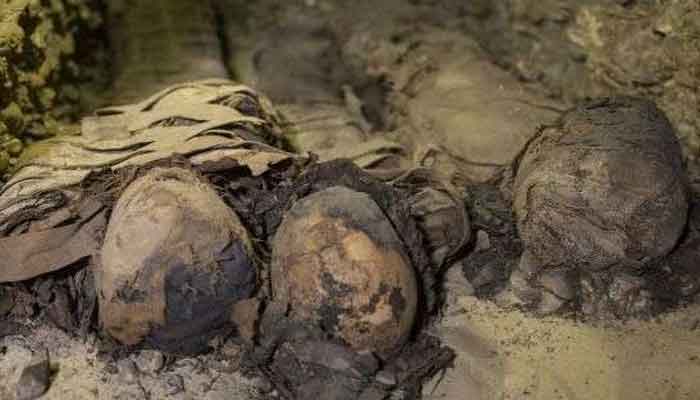 مصر ،2 ہزار سال پرانی حنوط شدہ لاشیں دریافت 