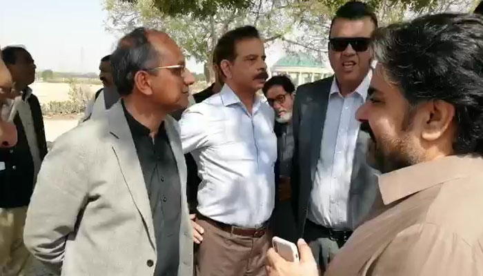 سعیدغنی اور ناصر شاہ کا شہید بینظیر بھٹو پارک کلفٹن کا دورہ 