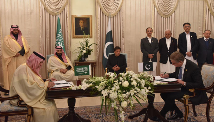 عمران خان، محمد بن سلمان ملاقات، معاہدوں پر دستخط ہوگئے