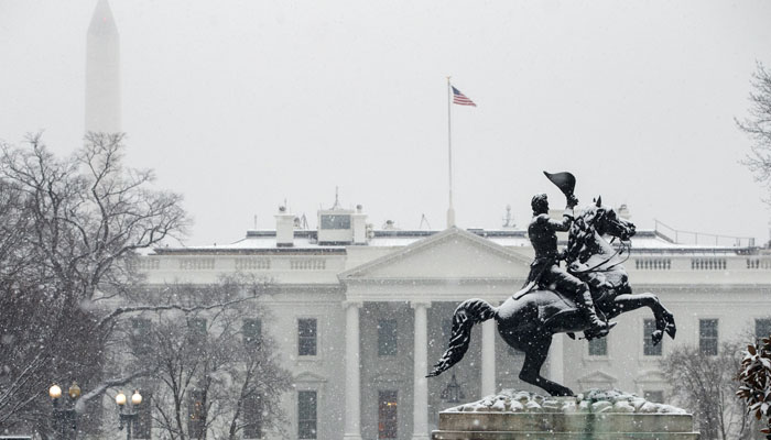امریکا میں برفباری کا طوفان