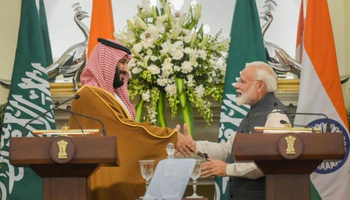 سعودی ولی عہد کا ’بھارت سعودی عرب مشتر کہ اعلامیہ جاری 