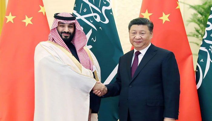 شہزادہ محمد کی چینی صدر سے ملاقات، اقتصادی روابط پر گفتگو 