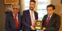 Pm Ajk Visits Kashmir Council Office In Brussels