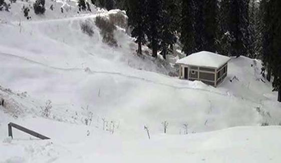 Snowfall Continues In Upper Areas Of Azad Kashmir