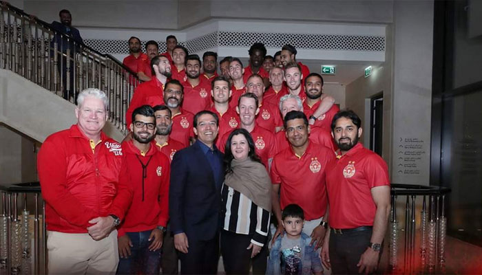 اسلام آباد یونائیڈ کی ٹیم کراچی پہنچ گئی