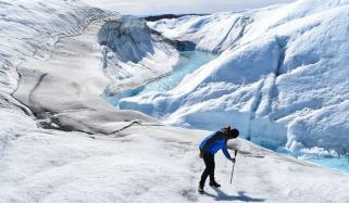 Climate Change Rain Melting Greenland Ice Sheet Even In Winter