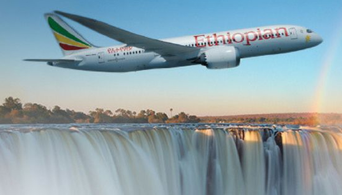 ایتھوپین ایئر لائن کا مسافر طیارہ گرنے کی اطلاعات