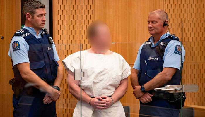 نیوزی لینڈ، حملہ آور دہشتگرد عدالت میں پیش 