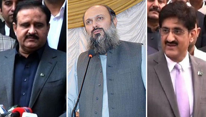 سندھ، پنجاب، بلوچستان کے وزرائے اعلیٰ کی فاتح ٹیم کو مبارکباد