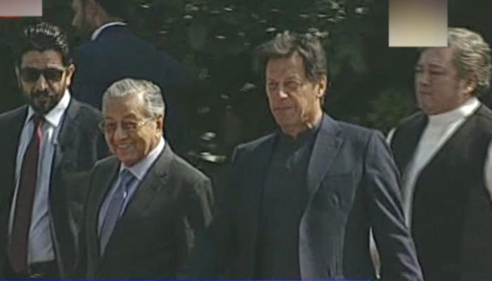 وزیر اعظم ملائیشیا کے اعزاز میں استقبالیہ تقریب