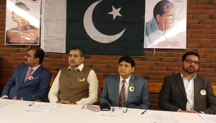 نارویجین وزیراعظم کیلئے پاکستانی تنظیم کا ایوارڈر