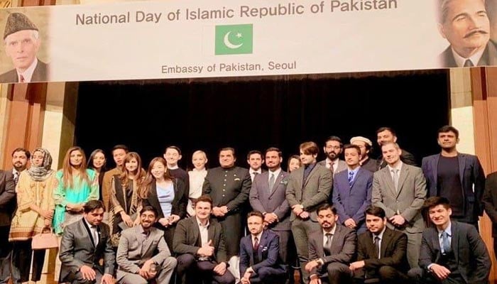 جنوبی کوریا کے دارالحکومت سیئول میں یوم پاکستان کی تقریب