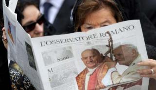 Woman At Vatican Magazine Quit Against Male Control