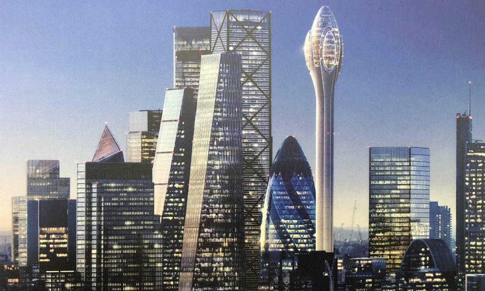 ’’ٹیولپ ٹاور‘‘ لندن کا بلند ترین ٹاور بنانے کا منصوبہ