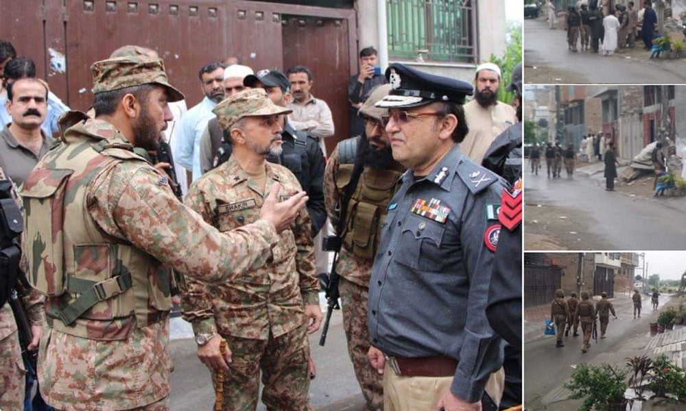 پشاور: دہشتگردوں کے زیر استعمال مکان دھماکے سے تباہ