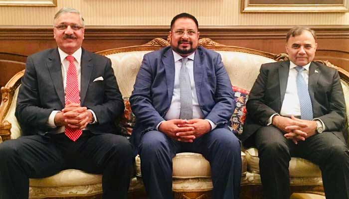  غلام دستگیرکا جنرل زبیر محمود حیات کے اعزاز میں عشائیہ