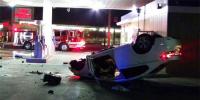 Gas Station Bursts Into Flames