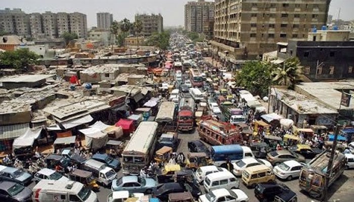 کراچی: رمضان سے قبل بدترین ٹریفک جام 
