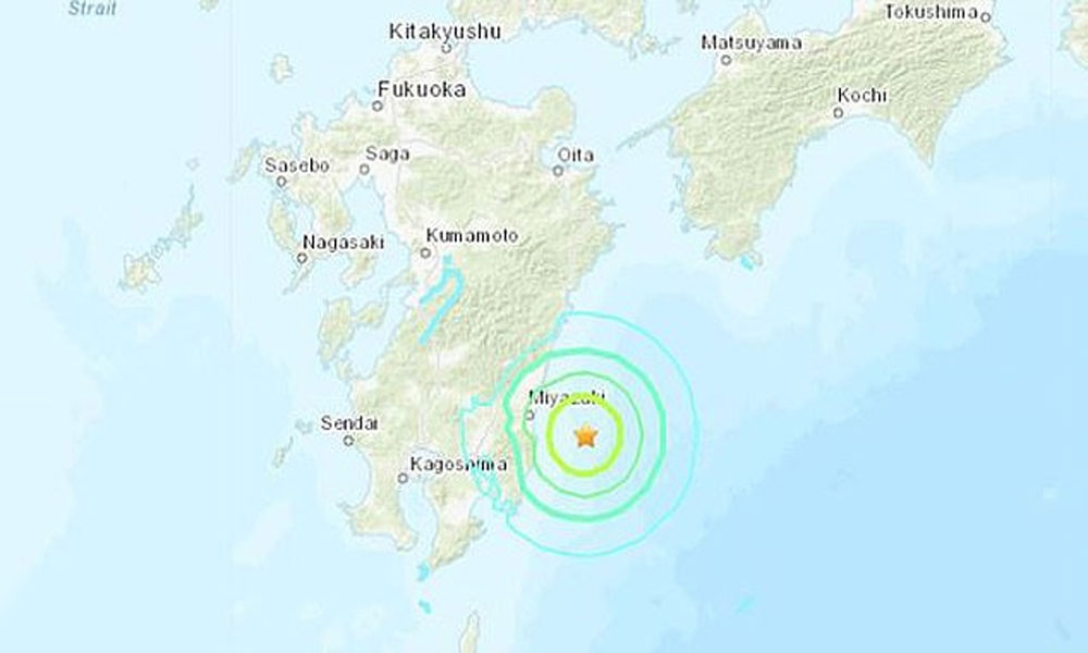جاپان کے جنوبی حصے زلزلے سے لرز اٹھے