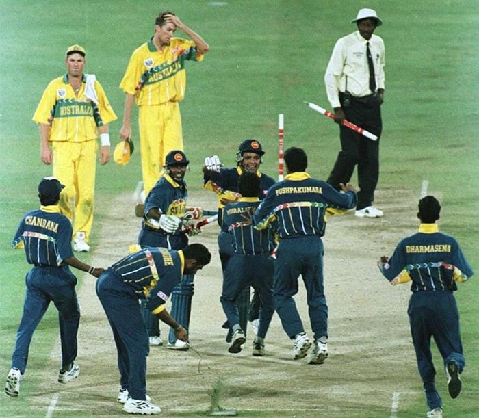 1996: لاہور میں سری لنکا عالمی چیمپئن بنا