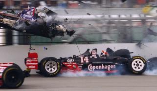 Huge Crash During Indianapolis 500