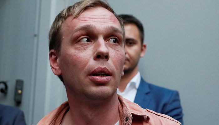روس ،منشیات کے الزام میں گرفتار صحافی رہا