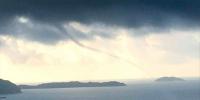 Massive Water Spout Spotted Off The Coast Of South China