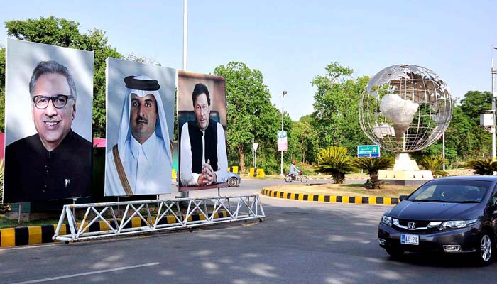 امیر قطر شیخ تمیم بن حماد الثانی آج پاکستان پہنچ رہےہیں