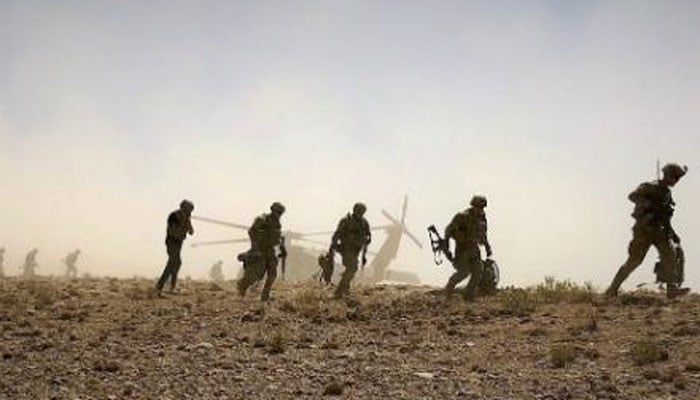 افغانستان میں دو امریکی فوجی ہلاک 