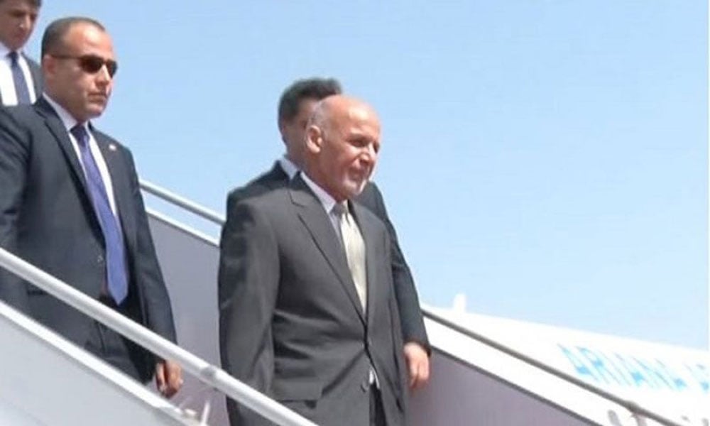 افغان صدر دو روزہ دورے پر پاکستان پہنچ گئے
