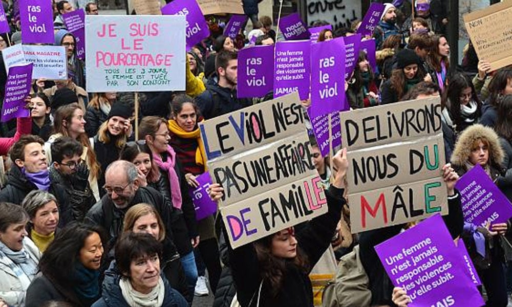  فرانس 6 ماہ میں 74 خواتین گھریلو تشدد میں ہلاک