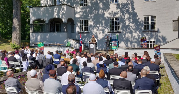 ناروے میں پاکستانی سفارتخانے کی نئی عمارت کا افتتاح 
