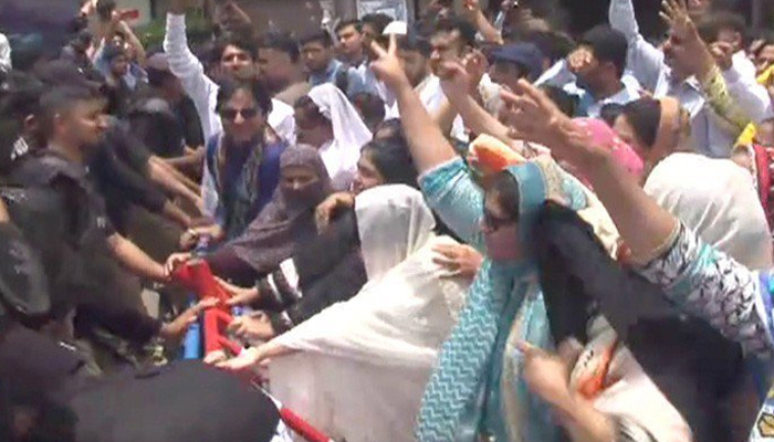 وزیراعلیٰ سندھ نےنرسز کے احتجاج کا نوٹس لے لیا