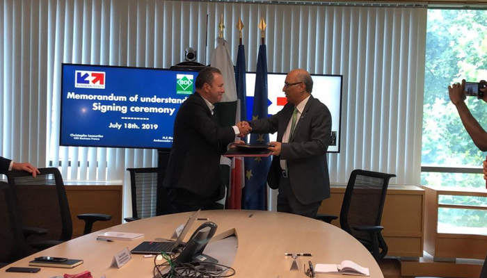 فرانس اور پاکستان میں سرمایہ کاری معاہدے پر دستخط 