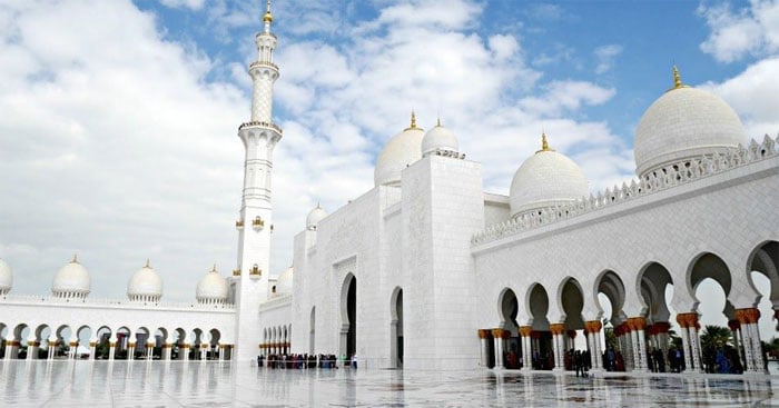  دنیا کی بہترین عمارات میں شیخ زید مسجدکا تیسرا نمبر 