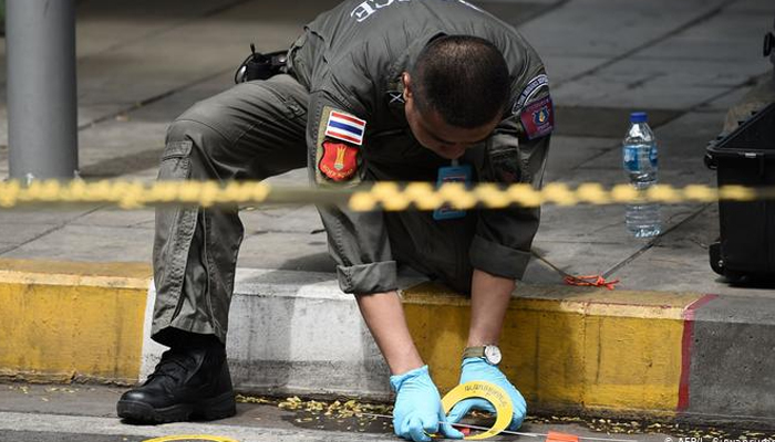 بنکاک کے مختلف علاقوں میں6 دھماکے،4 افرادزخمی