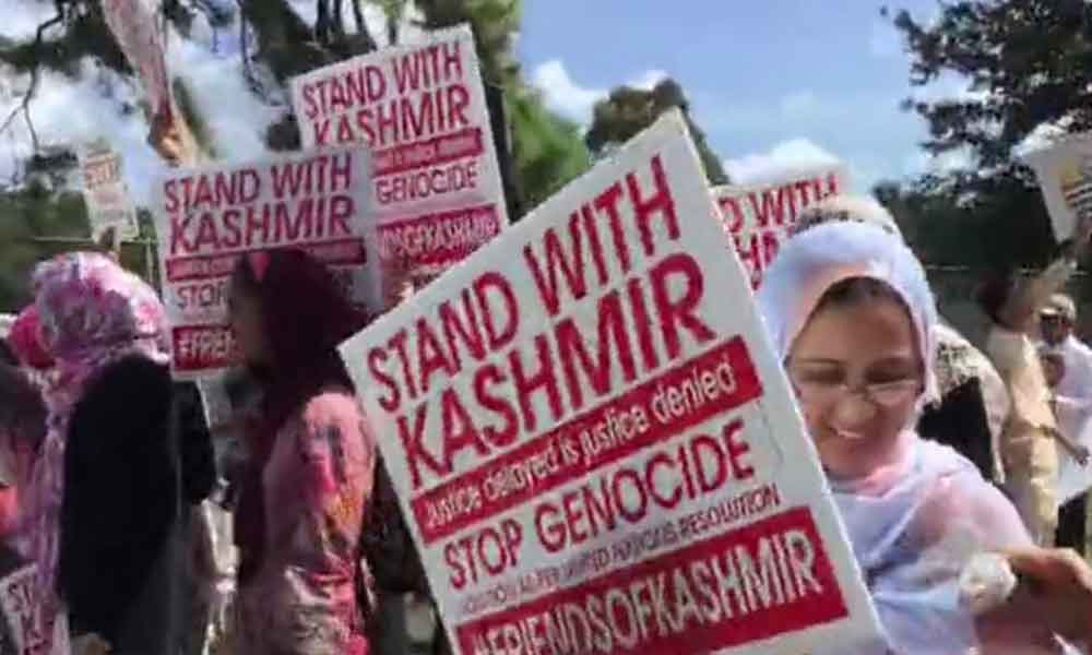  امریکا، کشمیر یوں پر بھارتی فیصلہ مسلط کرنے کیخلاف احتجاج