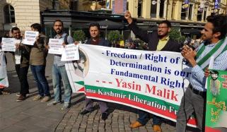 Atrocities In Occupied Kashmir Protest Held In Finland
