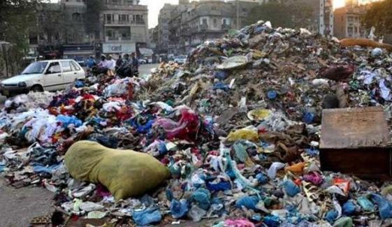 Karachi Mud After Rain Piles Of Garbage