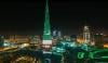 Burj Khalifa Colored With Pakistani Flags