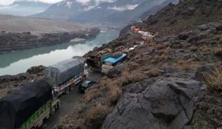 Karakoram Highway Closed Due To Heavy Rain And Land Sliding