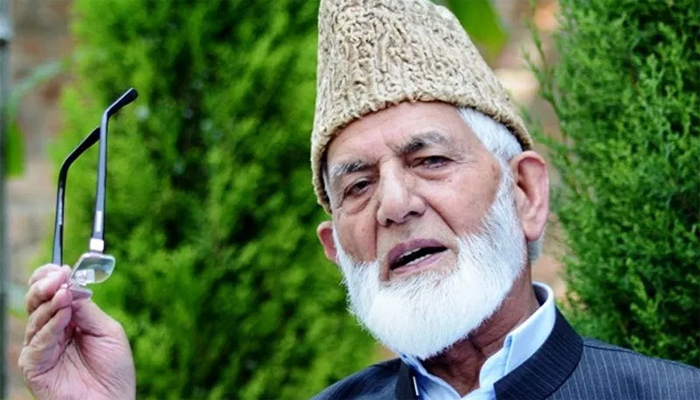 مسلم امہ کشمیریوں کی مدد کیلئے آگے آئے،سید علی گیلانی
