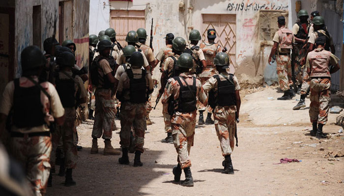 کراچی: ڈکیتی اور رہزنی میں ملوث دوملزمان گرفتار، رینجرز