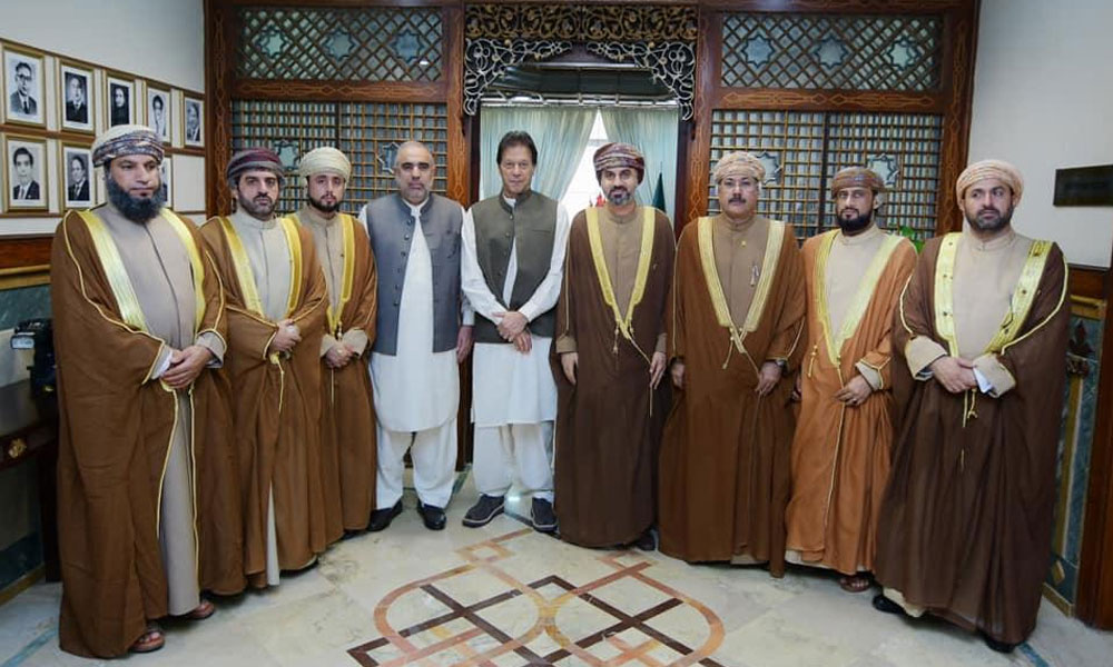 وزیرِ اعظم سے عمان کے پارلیمانی وفد کی ملاقات